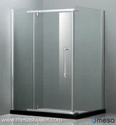 Kopalnica Simple Design Corner Pravokotne manj Framed Tuš vrata za prodajo
