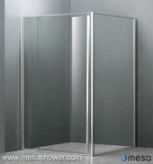 Corner Simple Design Pivot Rectangular Swing Kopalnica Tuš Enclosure Za prodajo