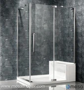 Frameless Aluminum Pivot Corner prtljažnik za prodajo s sedežem
