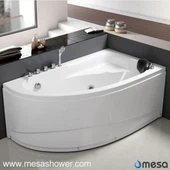 Nepravilen videz Modern Design Pravokotni ABS sektorski kotiček Luksuzna masaža Whirlpool masažna vroča kopalna kad Kopalnica s poceni ceno