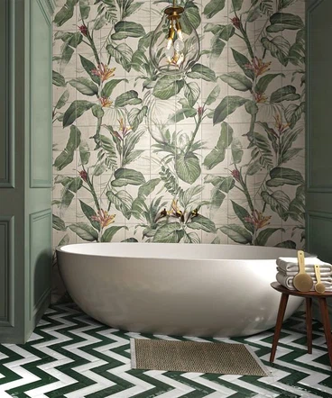 Tiles And Wallpaper Help You Customize Your Bathroom Style Tiles And Wallpaper Help You Customize Your Bathroom Style